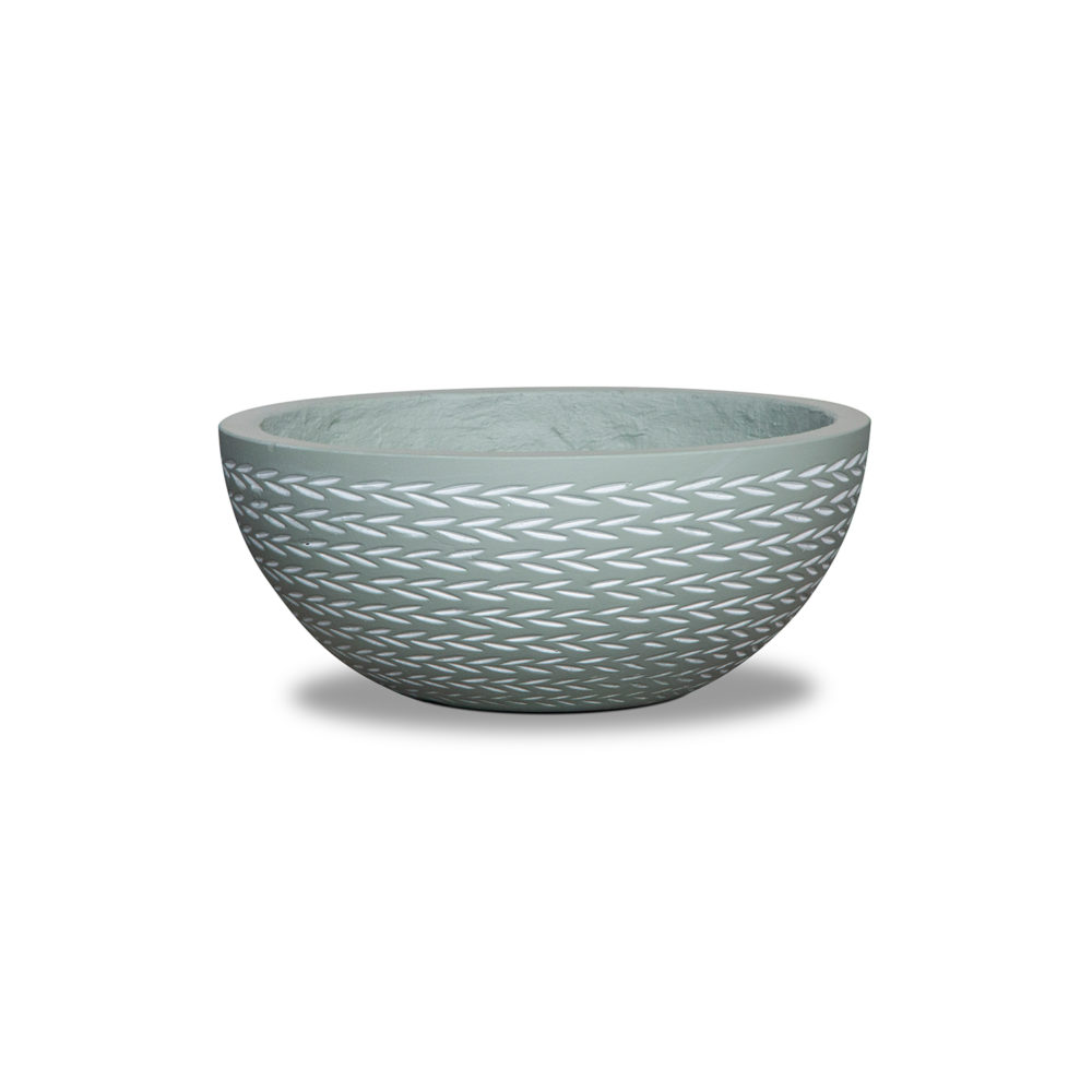 decoratieschaal voor planten - mintgroen - MA'AM Pottery Eve