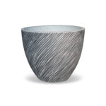 bloempot grijs rond - MA'AM Pottery Riley