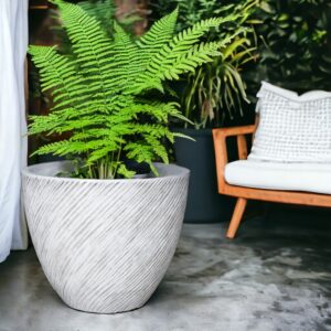 Luxe bloempot binnen maampottery Riley