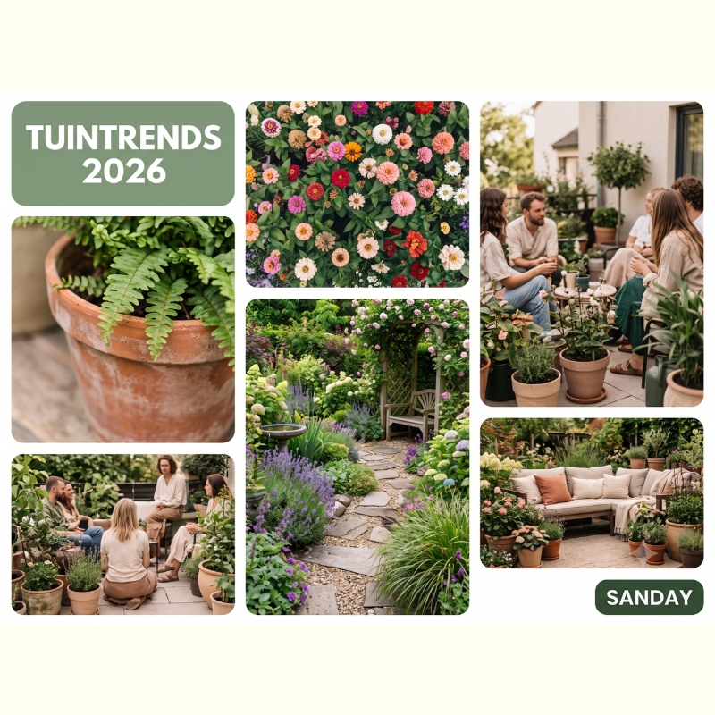 tuintrends 2026 - welke bloempot